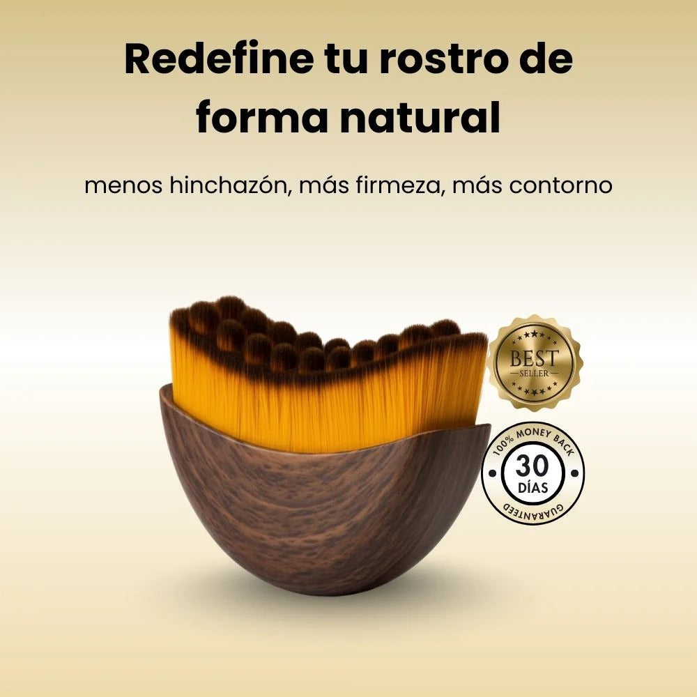 Cepillo Masajeador facial, Modela tu rostro naturalmente