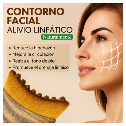 Cepillo Masajeador facial, Modela tu rostro naturalmente