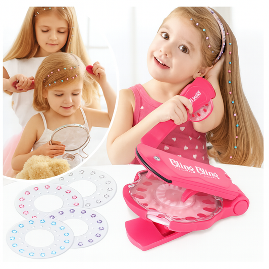 Estampadora de gemas para el pelo Brilla sin Peluqueria