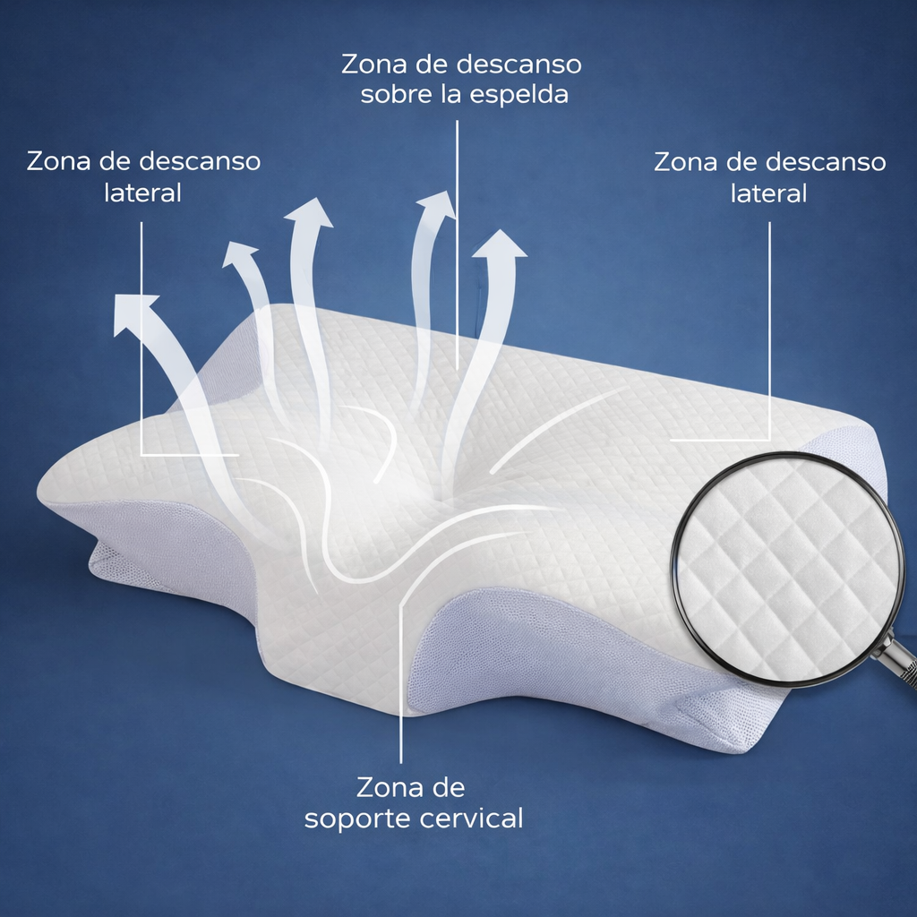 Almohada Ergonometrica
