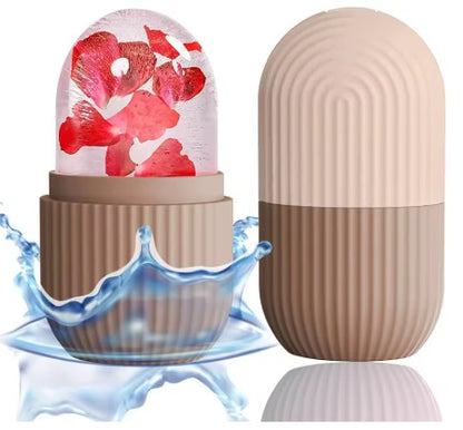 Rodillo facial de hielo ¡Mejora la circulación!